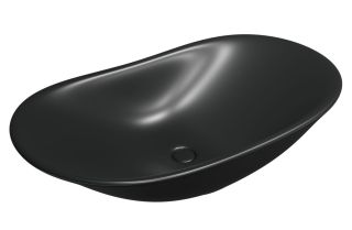 Накладная раковина Charus Volterra 700-059B 63см чёрный